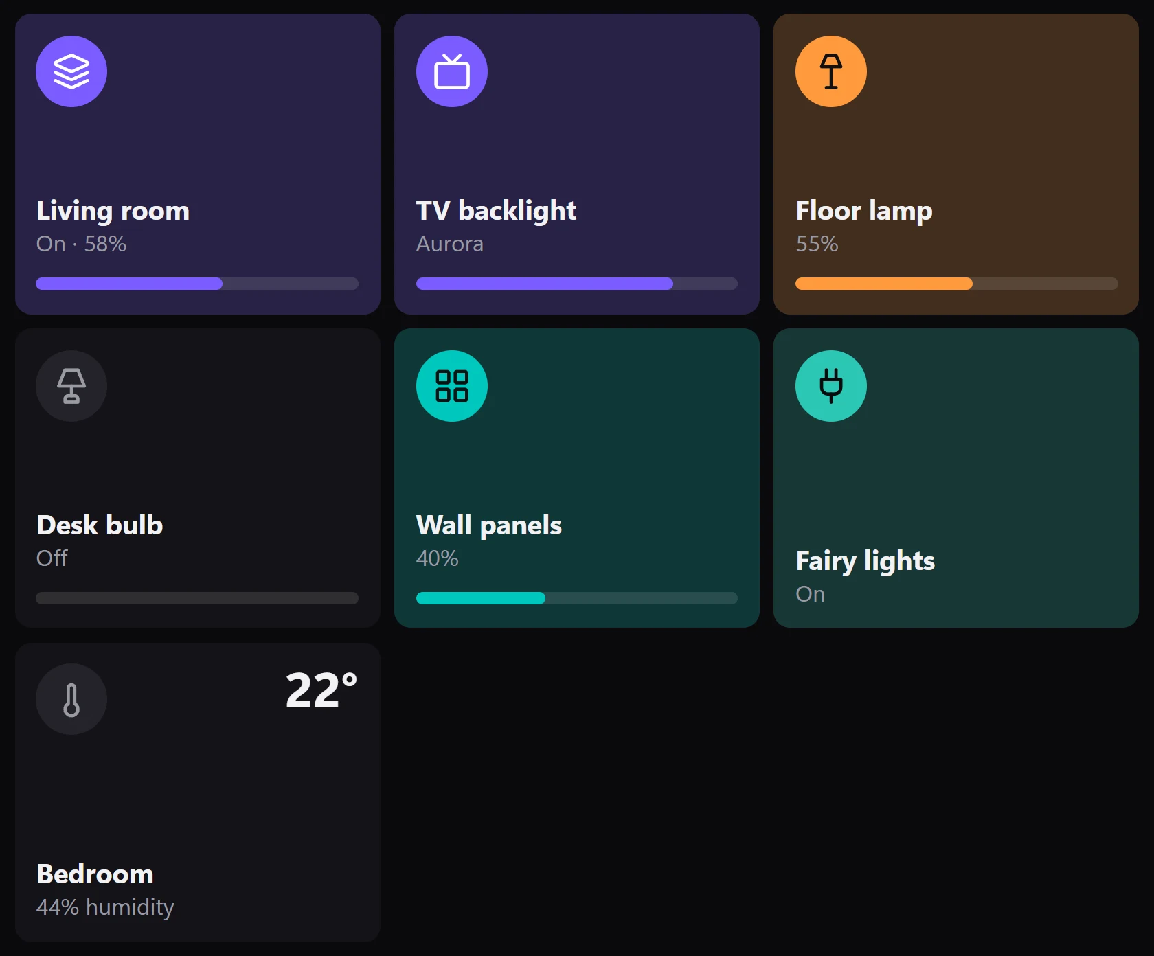Govee Connect lights on a XENEON EDGE